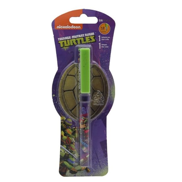 TMNT Multi Color Pen Office Supply Fun Mutant Ninja Turtles Cartoon Character - Picture 1 of 2
